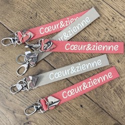 Porte Clés Cœur&zienne