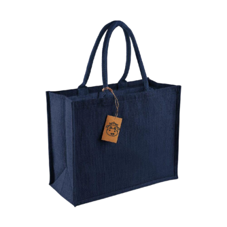 Cabas en toile Bleu