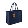 Cabas en toile Bleu