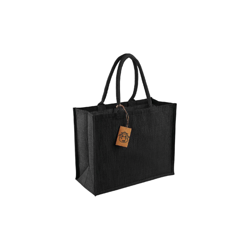 Cabas en toile Noir