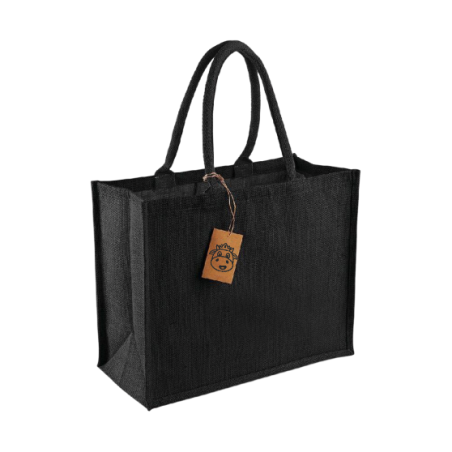 Cabas en toile Noir