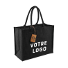 Cabas en toile Noir