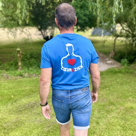 Tee-Shirt Cœur&zien Bleu