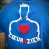 Tee-Shirt Cœur&zien Bleu