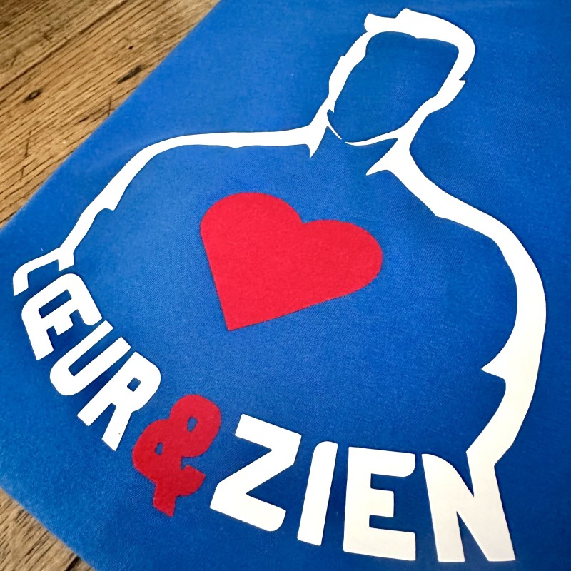 Tee-Shirt Cœur&zien Bleu