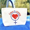 Pochette Canvas blanc naturel