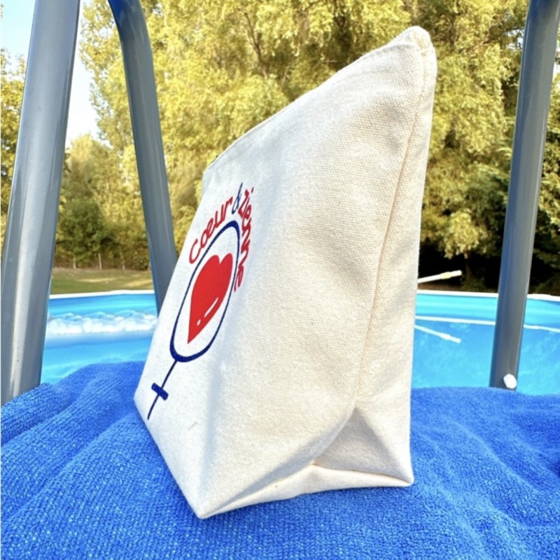 Pochette Canvas blanc naturel