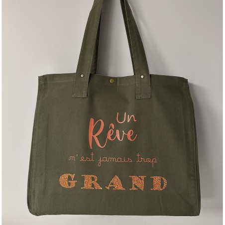 Cabas en coton GRAND REVE