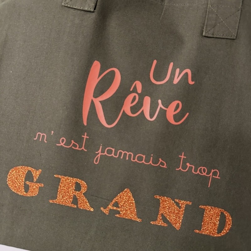 Cabas en coton GRAND REVE