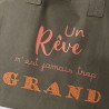 Cabas en coton GRAND REVE